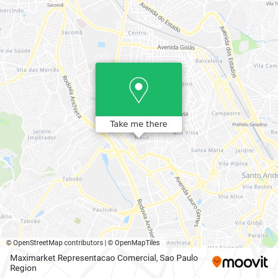 Maximarket Representacao Comercial map