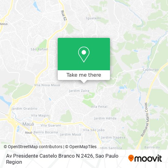 Mapa Av Presidente Castelo Branco N 2426