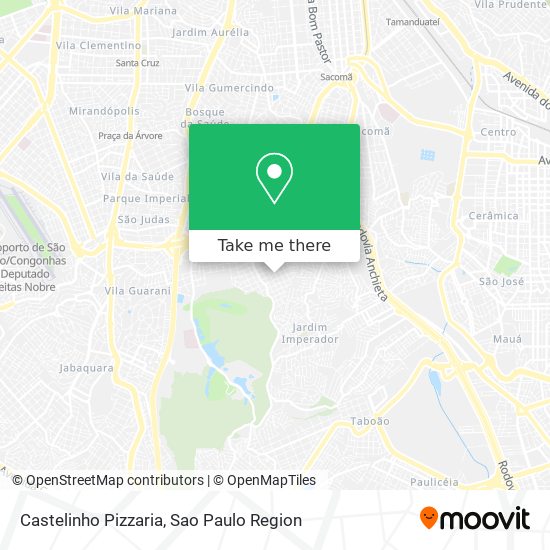 Castelinho Pizzaria map