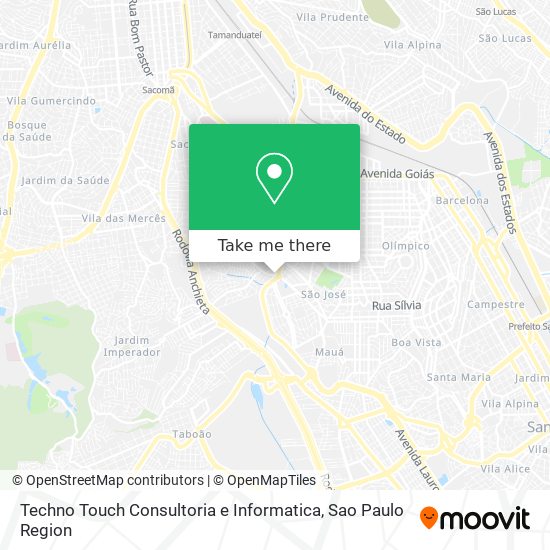 Techno Touch Consultoria e Informatica map