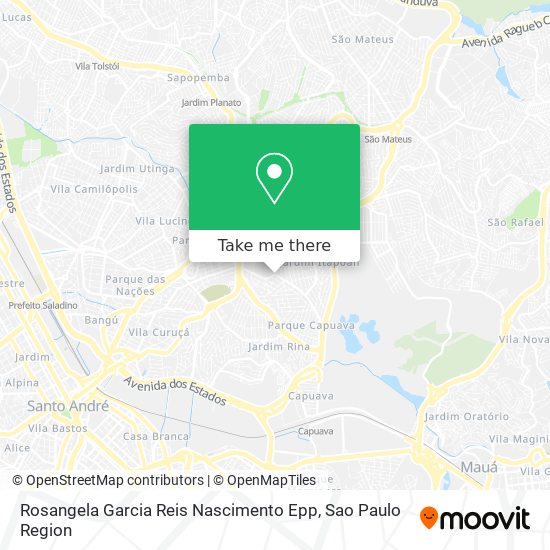 Rosangela Garcia Reis Nascimento Epp map