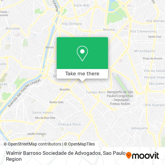 Mapa Walmir Barroso Sociedade de Advogados