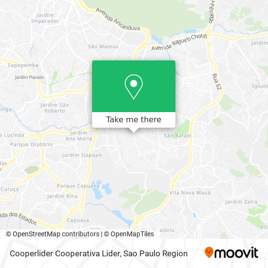 Cooperlider Cooperativa Lider map