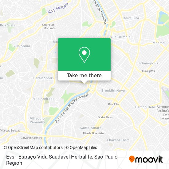 Evs - Espaço Vida Saudável Herbalife map