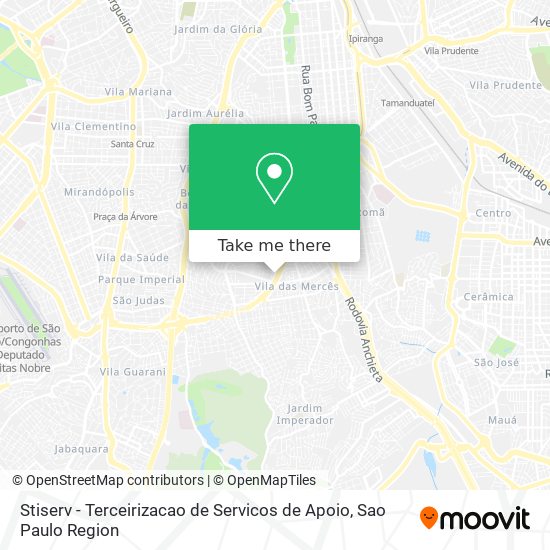 Mapa Stiserv - Terceirizacao de Servicos de Apoio