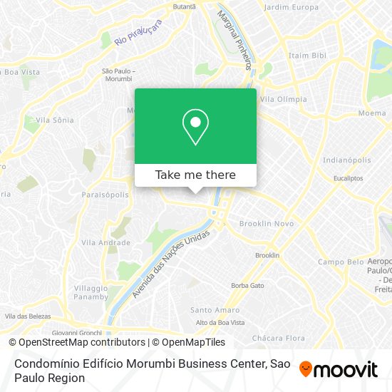 Condomínio Edifício Morumbi Business Center map