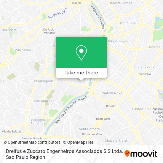 Dreifus e Zuccato Engenheiros Associados S S Ltda map