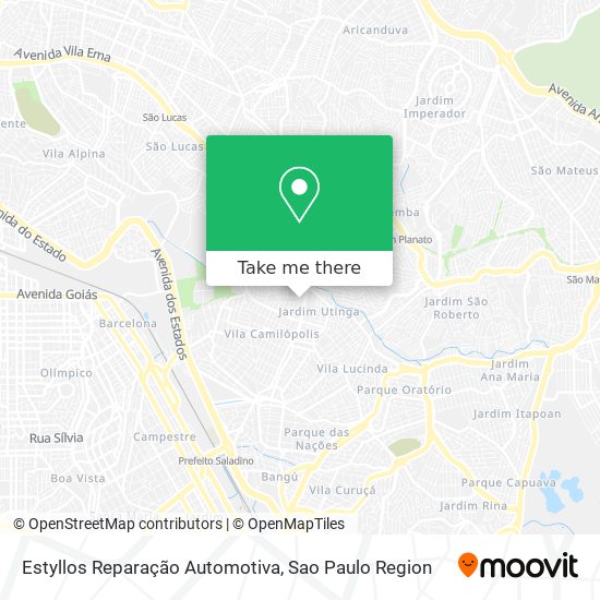 Estyllos Reparação Automotiva map