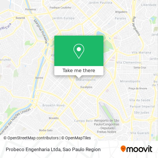 Probeco Engenharia Ltda map