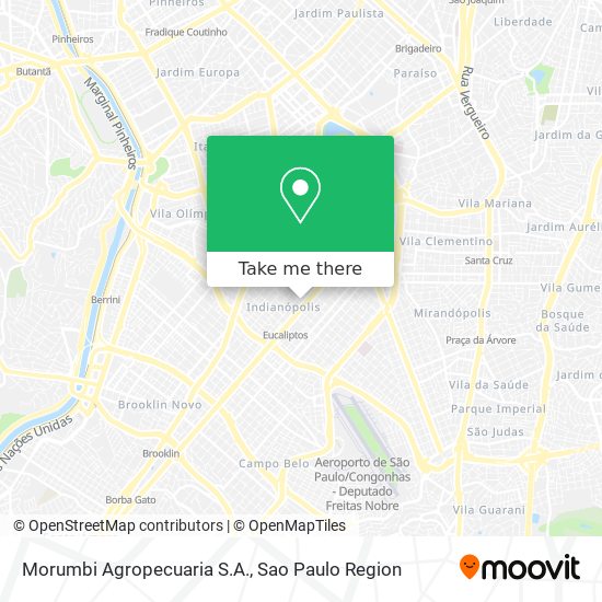 Mapa Morumbi Agropecuaria S.A.