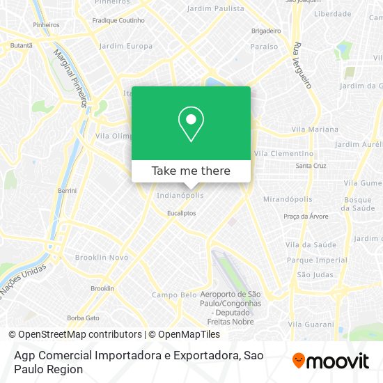 Mapa Agp Comercial Importadora e Exportadora