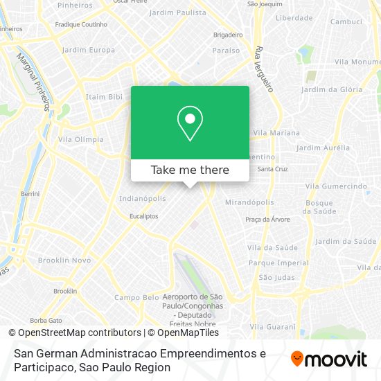 Mapa San German Administracao Empreendimentos e Participaco