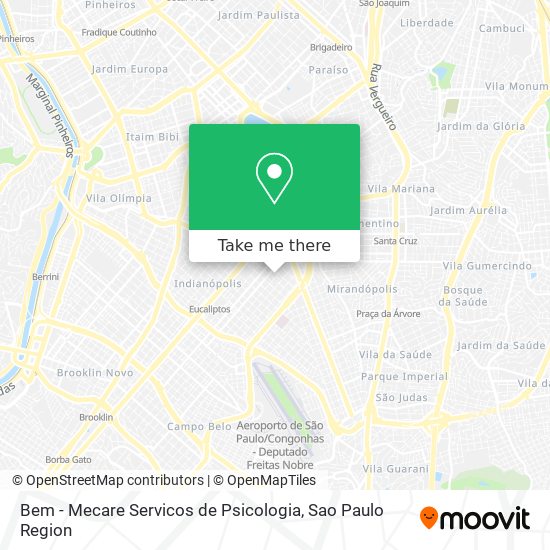 Mapa Bem - Mecare Servicos de Psicologia