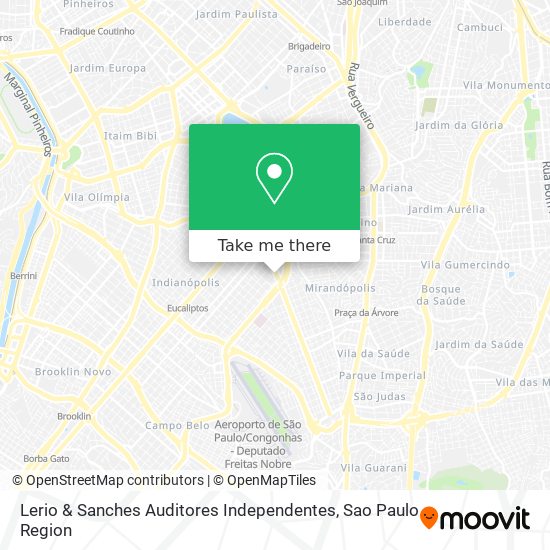 Lerio & Sanches Auditores Independentes map