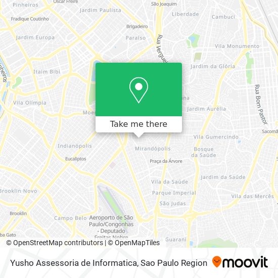 Mapa Yusho Assessoria de Informatica