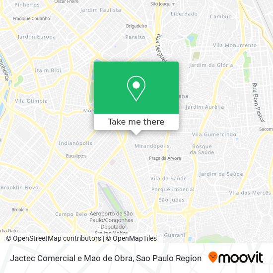 Mapa Jactec Comercial e Mao de Obra