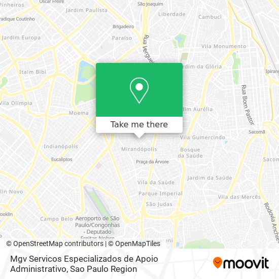 Mgv Servicos Especializados de Apoio Administrativo map