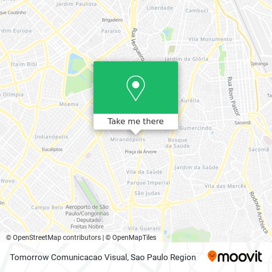 Mapa Tomorrow Comunicacao Visual
