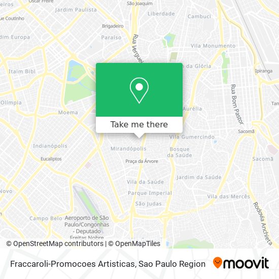 Fraccaroli-Promocoes Artisticas map