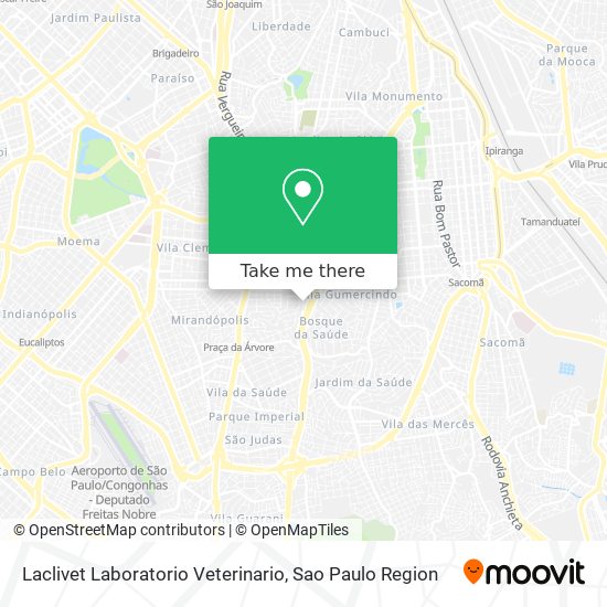 Laclivet Laboratorio Veterinario map