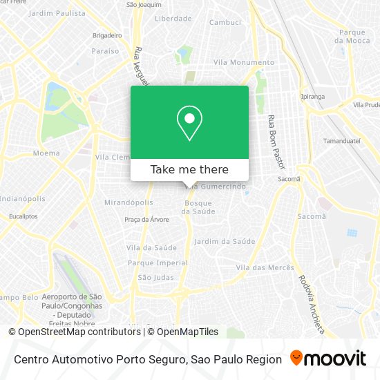 Centro Automotivo Porto Seguro map