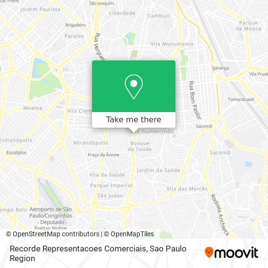 Mapa Recorde Representacoes Comerciais