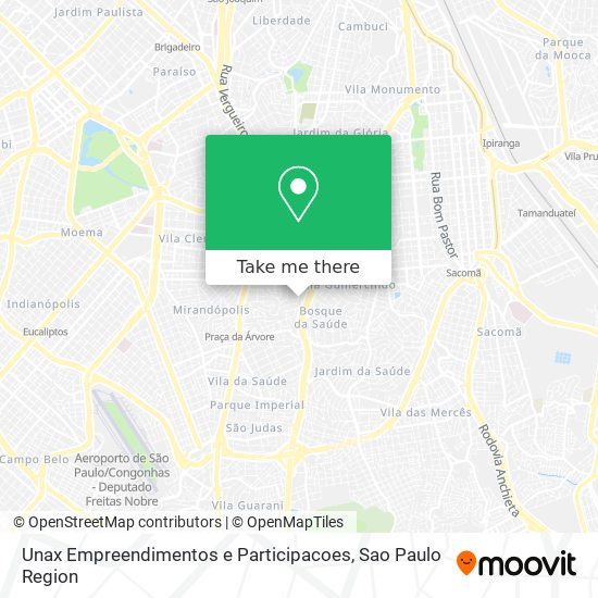 Unax Empreendimentos e Participacoes map
