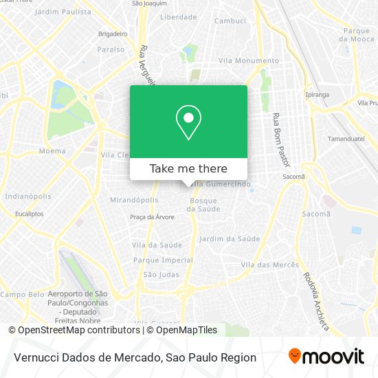 Vernucci Dados de Mercado map