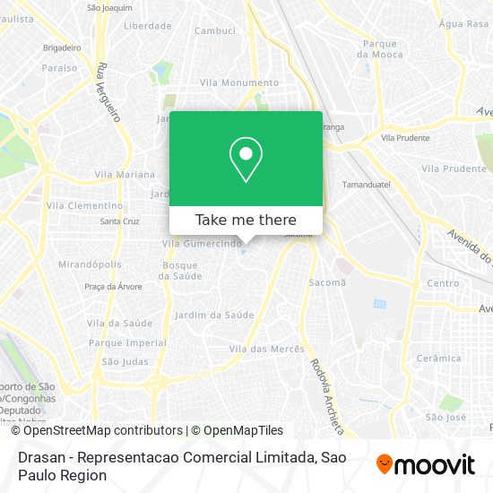 Drasan - Representacao Comercial Limitada map