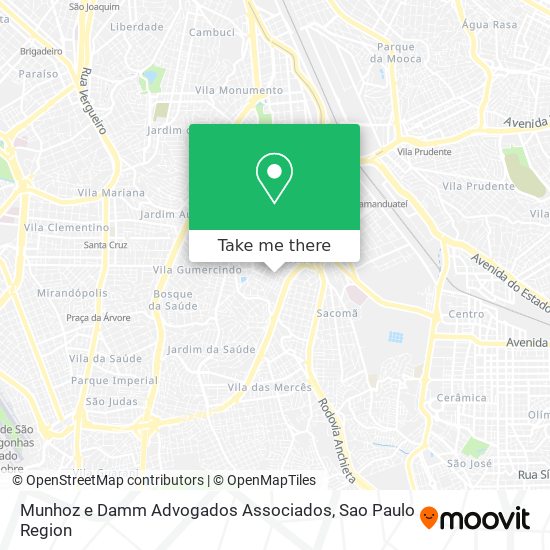 Munhoz e Damm Advogados Associados map