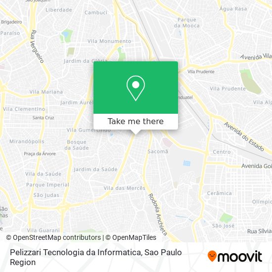 Mapa Pelizzari Tecnologia da Informatica