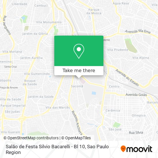 Salão de Festa Silvio Bacarelli - Bl 10 map