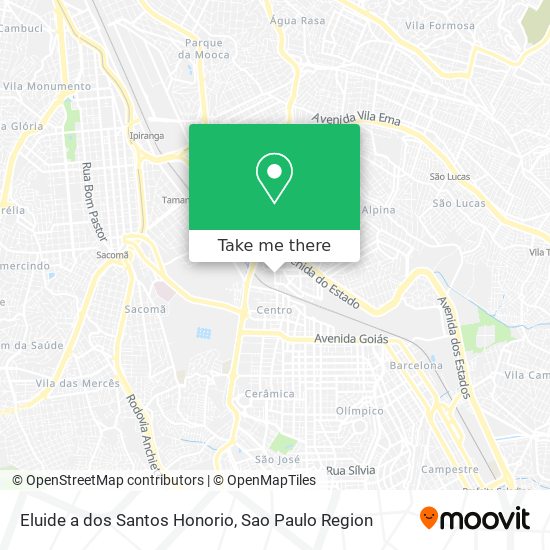 Eluide a dos Santos Honorio map