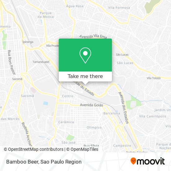 Bamboo Beer map