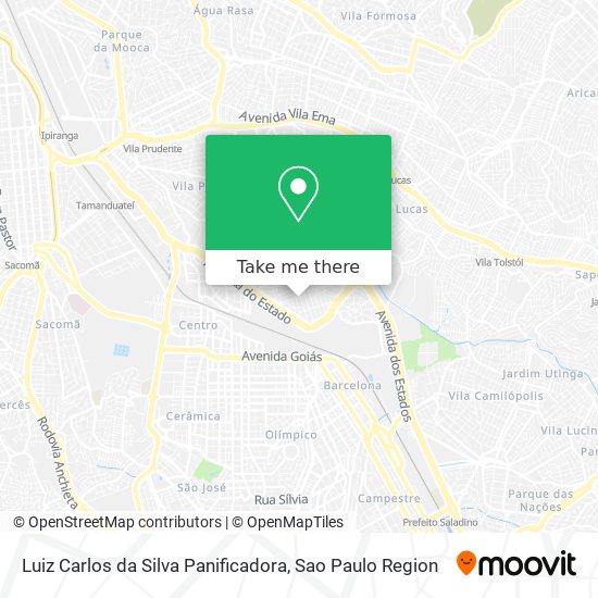 Mapa Luiz Carlos da Silva Panificadora