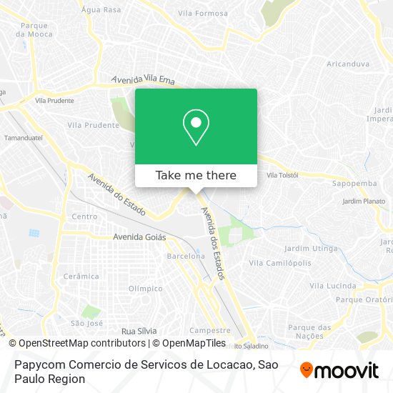 Papycom Comercio de Servicos de Locacao map