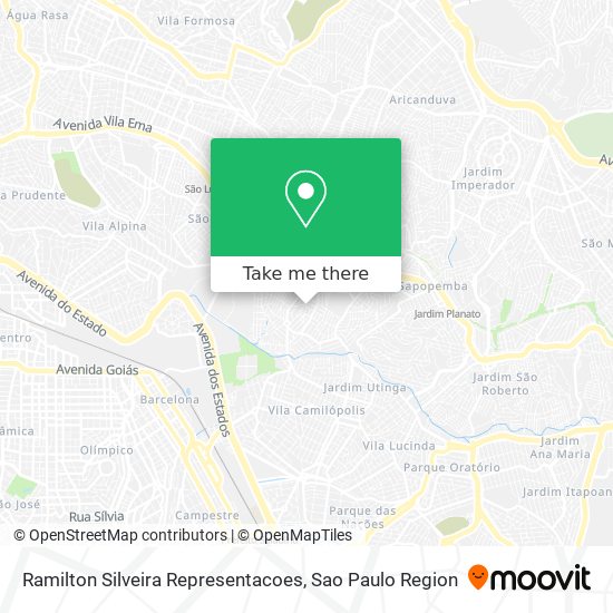 Ramilton Silveira Representacoes map