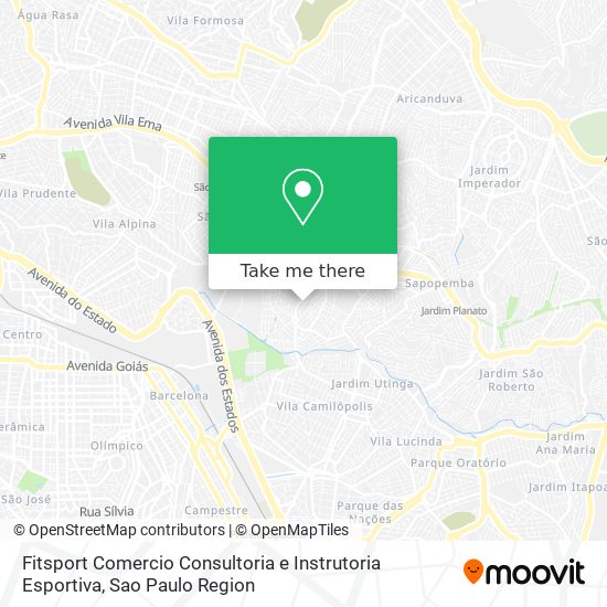 Fitsport Comercio Consultoria e Instrutoria Esportiva map