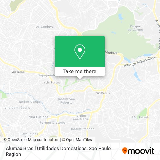 Alumax Brasil Utilidades Domesticas map