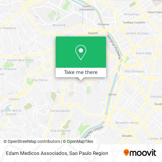 Edam Medicos Associados map