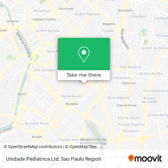 Mapa Unidade Pediatrica Ltd