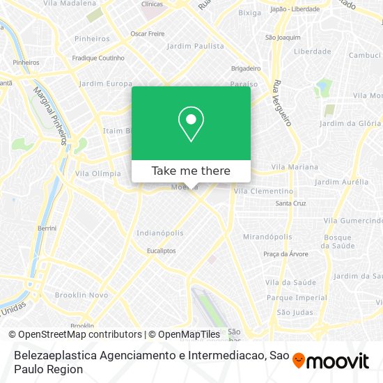 Belezaeplastica Agenciamento e Intermediacao map