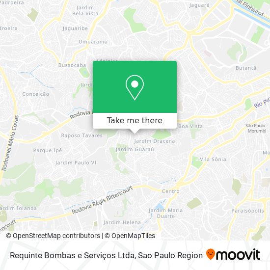 Requinte Bombas e Serviços Ltda map