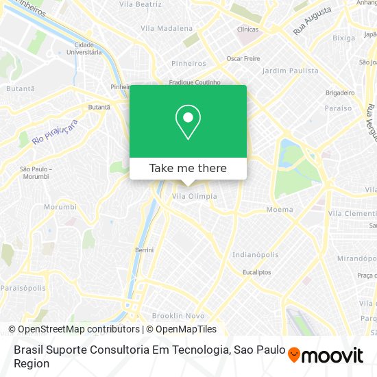 Brasil Suporte Consultoria Em Tecnologia map