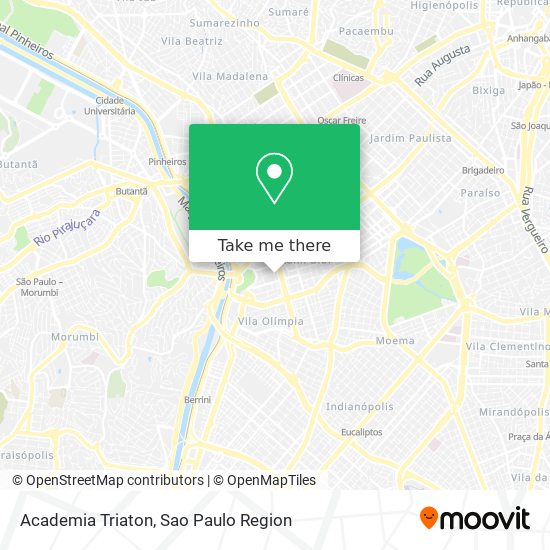 Mapa Academia Triaton