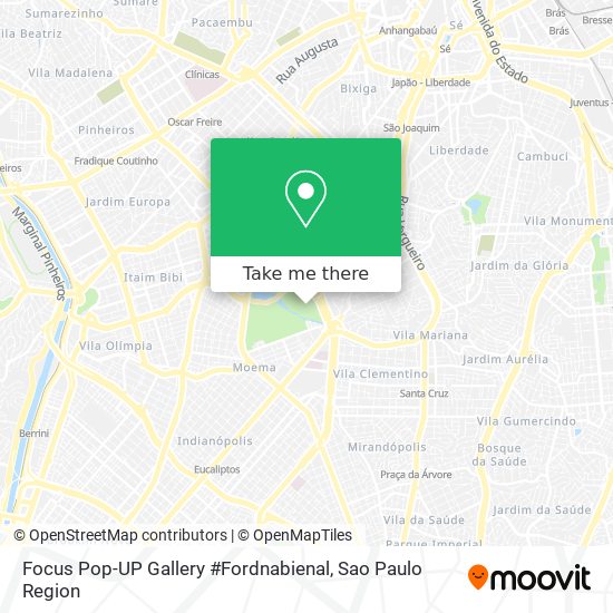 Focus Pop-UP Gallery #Fordnabienal map