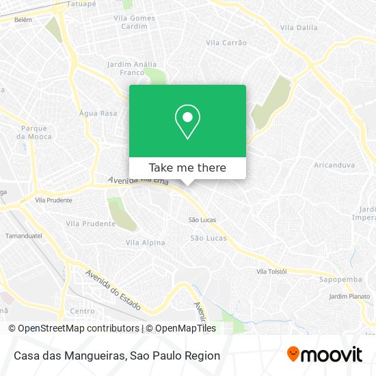 Casa das Mangueiras map