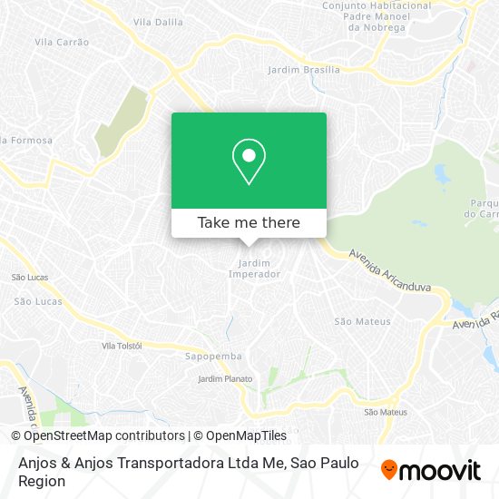 Anjos & Anjos Transportadora Ltda Me map