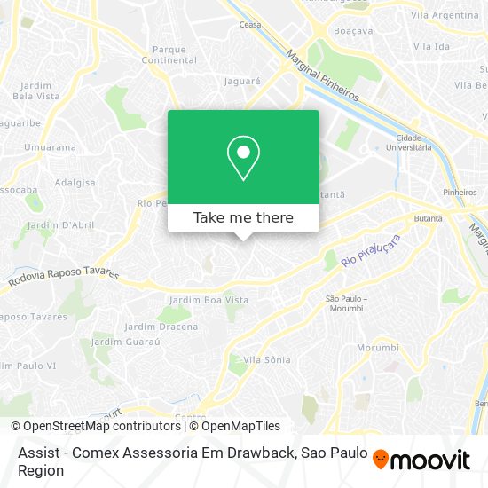 Assist - Comex Assessoria Em Drawback map