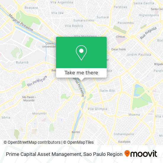 Prime Capital Asset Management map